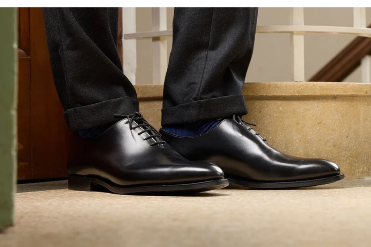 thời trang nam - phong cách thanh lịch - phối đồ - oxford đen - luxuo