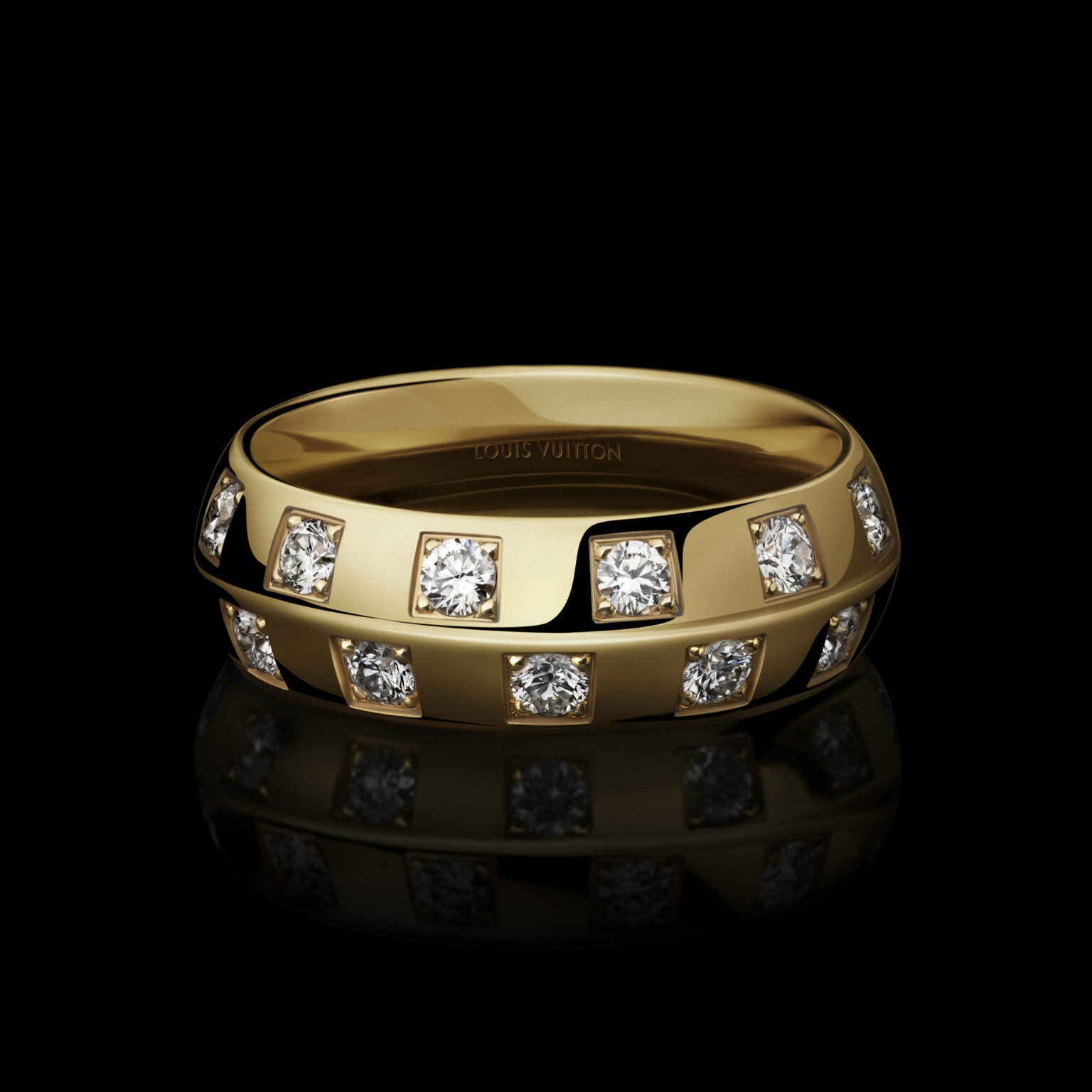 Louis Vuitton - họa tiết Damier - Le Damier de Louis Vuitton - trang sức unisex - cao cấp - thiết kế thủ công - chế tác tinh xảo - luxuo 4