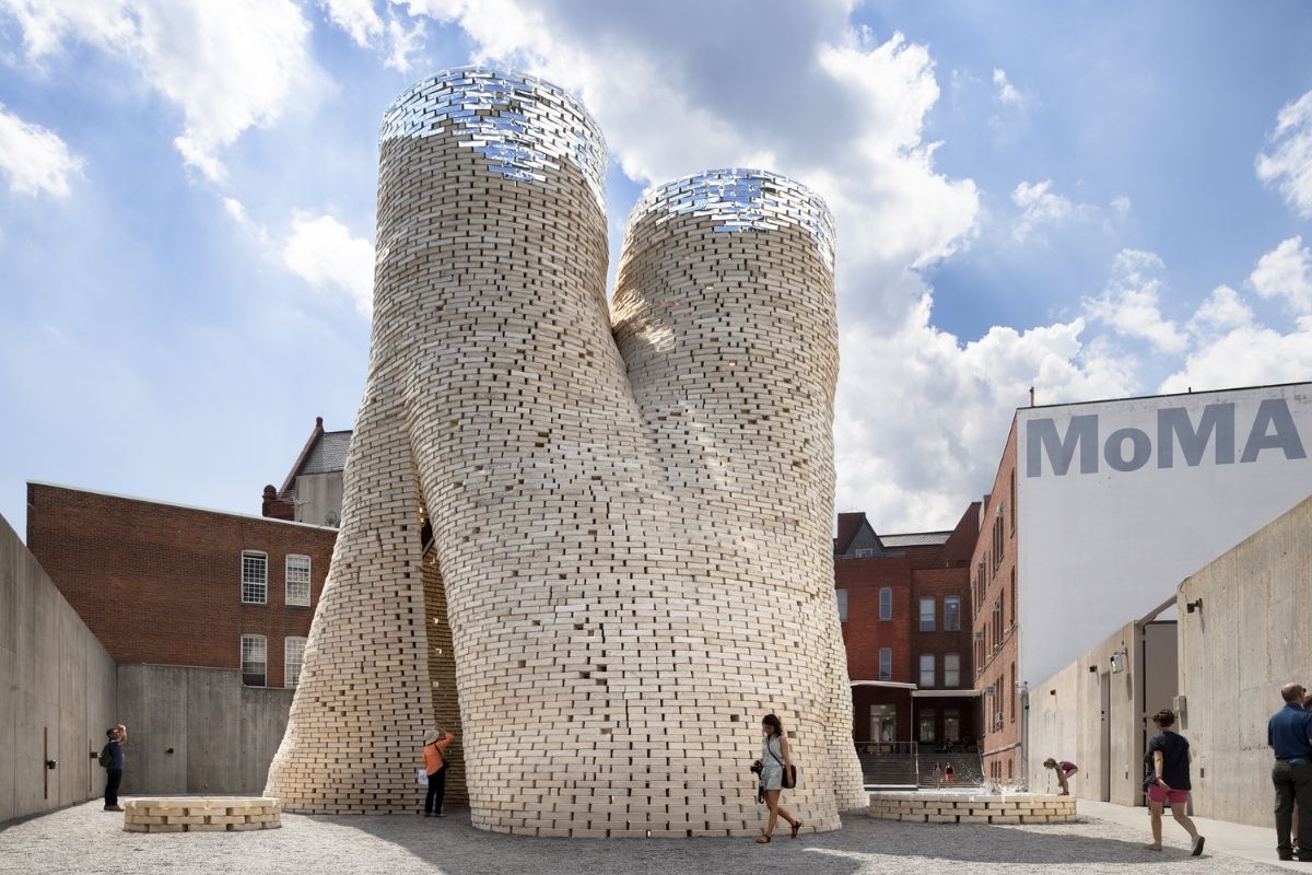 vật liệu tái chế - kiến trúc bền vững - công trình xanh - tái sử dụng vật liệu - luxuo 21